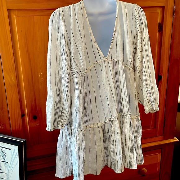 🚫SOLD🚫 Tassel Dress 🖤 - Picture 6 of 11